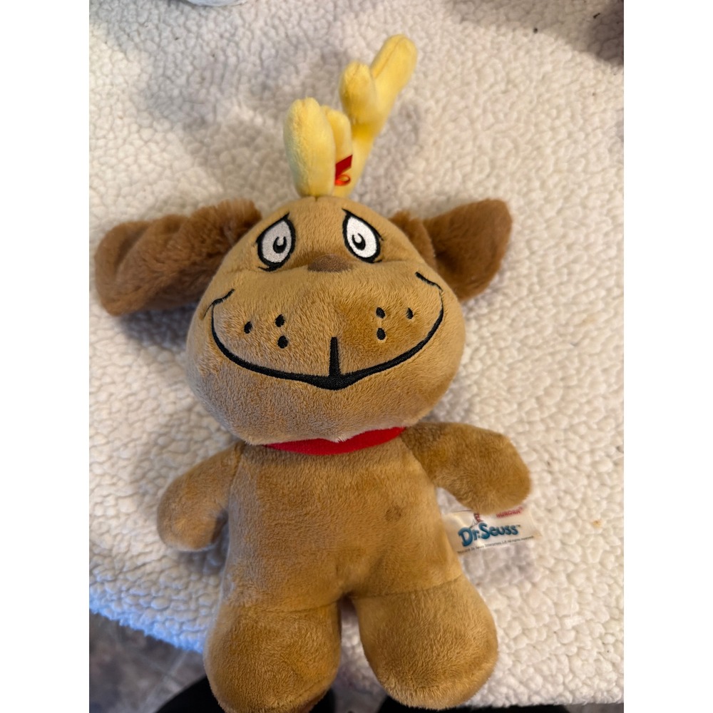 Aurora Dr Seuss Max the Dog Plush Grinch Stole Christmas Stuffed Animal 2022
